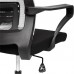 Кресло компьютерное TetChair «Mesh-4HR»  (Чёрн. + серая ткань)