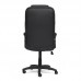 Кресло офисное TetChair «Bergamo»  (Искусств. чёрная кожа)