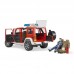 Пожарный внедорожник - Jeep Wrangler Unlimited Rubicon, с фигуркой (Bruder, 02-528)