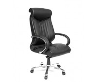 Кресло CHAIRMAN 420 кожа черная