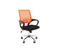Кресло CHAIRMAN 696 TW оранжевый хром
