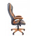 Кресло CHAIRMAN game 22 экопремиум серый/оранжевый