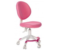 Кресло детское Бюрократ KD-W6-F, TW-13A розовый (пластик белый)