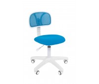 Кресло CHAIRMAN 250 белый пластик TW голубой