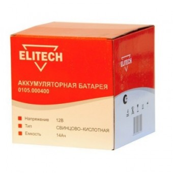 Аккумулятор ELITECH 0105.000400