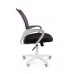 Кресло CHAIRMAN 696 белый пластик TW-12/TW-04 серый N
