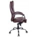 Кресло руководителя Бюрократ T-9950AXSN/Chocolate сиденье темно-коричневый кожа/кожзам крестовина металл