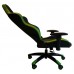 Кресло игровое Бюрократ CH-772/BLACK+SD две подушки черный/салатовый искусственная кожа (пластик черный/салатовый)