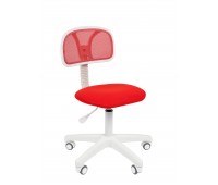 Кресло CHAIRMAN 250 белый пластик TW-19/TW-69 красный