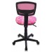 Кресло детское Бюрократ CH-299/PK/FLIPFLOP_P спинка сетка розовый сланцы