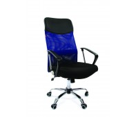Кресло CHAIRMAN 610 15-21 черный + TW синий