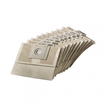 Бумажные фильтр-мешки, 10 шт., для BV 5/1 Karcher арт. 6.904-403.0