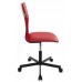 Кресло Бюрократ CH-1399/RED спинка сетка красный сиденье красный искусственная кожа крестовина металл