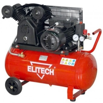 Масляный компрессор с ременным приводом ELITECH КР 2051/100/2.2