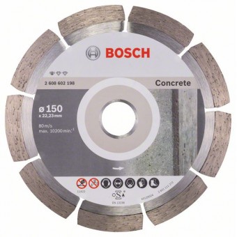 Алмазный отрезной круг Standard for Concrete 150 x 22,23 x 2 x 10 mm