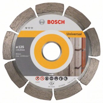Bosch Алмазный отрезной круг Standard for Universal 125 x 22,23 x 1,6 x 10 мм (2608603245)