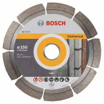 Bosch Алмазный отрезной круг Standard for Universal 150 x 22,23 x 2 x 10 мм (2608603246)