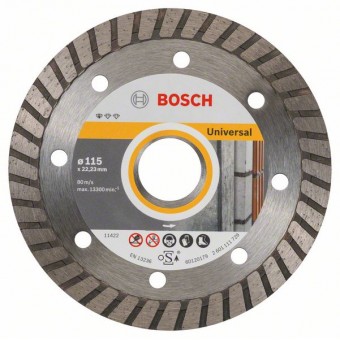 Bosch Алмазный отрезной круг Standard for Universal Turbo 115 x 22,23 x 2 x 10 мм (2608603249)