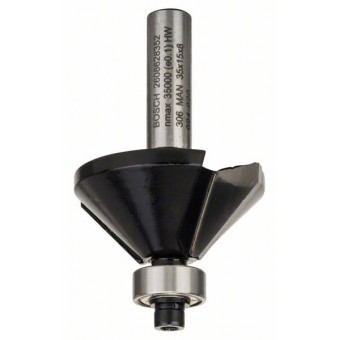 Bosch Фасочная фреза 8 мм, B 11 мм, L 15 мм, G 56 мм, 45 (2608628352)