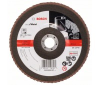 Bosch Лепестковый шлифкруг X551, Expert for Metal 180 мм, 22,23 мм, 60 (2608606937)