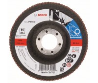Bosch Лепестковый шлифкруг X571, Best for Metal 115 мм, 22,23 мм, 80 (2608607324)