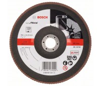 Bosch Лепестковый шлифкруг X571, Best for Metal 180 мм, 22,23 мм, 120 (2608607321)
