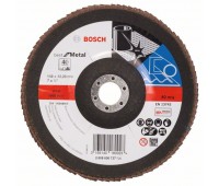 Bosch Лепестковый шлифкруг X571, Best for Metal 180 мм, 22,23 мм, 40 (2608606737)