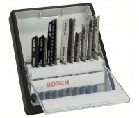 Bosch Набор из 10 пильных полотен Robust Line Top Expert, с T-образным хвостовиком T 130 RIFF, T 118 AHM, T 141 HM, T 101 A, T 113 A, T 101 BF, T 101 BIF, T 118 AF, T 227 D, T 123 X (2607010574)