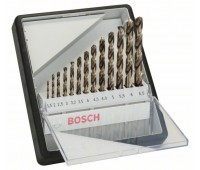 Bosch Набор из 13 свёрл по металлу Robust Line HSS-Co 1,5, 2, 2,5, 3, 3,2, 3,5, 4, 4,5, 4,8, 5, 5,5, 6, 6,5 мм (2607019926)