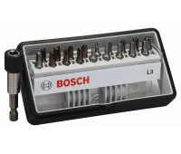 Bosch Набор Robust Line из 18+1 насадок-бит L Extra Hart 25 мм, 18+1 шт. (2607002569)