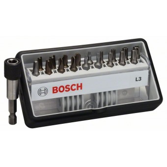 Bosch Набор Robust Line из 18+1 насадок-бит L Extra Hart 25 мм, 18+1 шт. (2607002569)