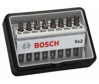 Bosch Набор Robust Line из 8 насадок-бит Sx Extra Hart 49 мм, 8 шт. (2607002557)
