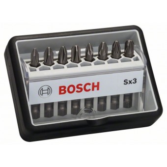 Bosch Набор Robust Line из 8 насадок-бит Sx Extra Hart 49 мм, 8 шт. (2607002558)