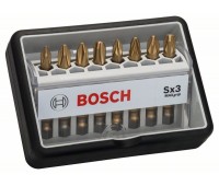 Bosch Набор Robust Line из 8 насадок-бит Sx Max Grip 49 мм, 8 шт. (2607002572)