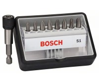 Bosch Набор Robust Line из 8+1 насадок-бит S Extra Hart 25 мм, 8+1 шт. (2607002560)