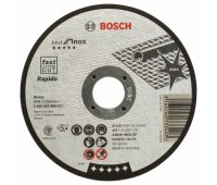 Bosch Отрезной круг, прямой, Best for Inox, Rapido A 60 W INOX BF, 125 мм, 0,8 мм (2608603488)