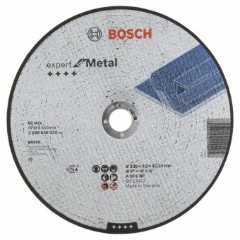 Bosch Отрезной круг, прямой, Expert for Metal A 30 S BF, 230 мм, 3,0 мм (2608600324)