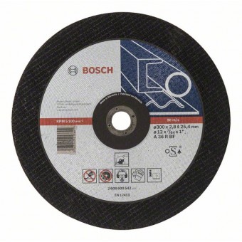 Bosch Отрезной круг, прямой, Expert for Metal A 36 R BF, 300 мм, 25,40 мм, 2,8 мм (2608600542)