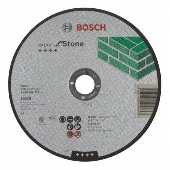 Bosch Отрезной круг, прямой, Expert for Stone C 24 R BF, 180 мм, 3,0 мм (2608600323)