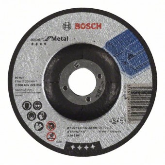 Bosch Отрезной круг, выпуклый, Expert for Metal A 30 S BF, 125 мм, 2,5 мм (2608600221)