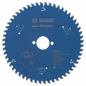 Bosch Пильный диск Expert for Aluminium 190 x 30 x 2,6 мм, 56 (2608644102)
