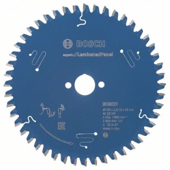 Bosch Пильный диск Expert for Laminated Panel 160 x 20 x 2,2 мм, 48 (2608644127)