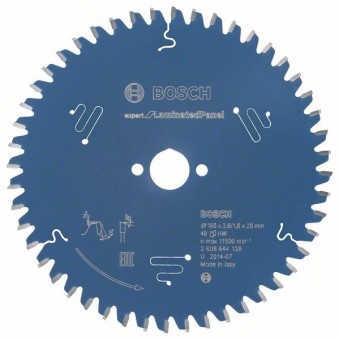 Bosch Пильный диск Expert for Laminated Panel 165 x 20 x 2,6 мм, 48 (2608644128)