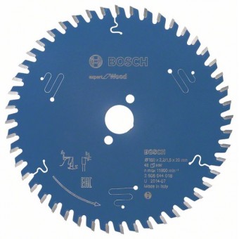 Bosch Пильный диск Expert for Wood 160 x 20 x 2,2 мм, 48 (2608644018)