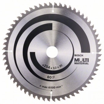 Bosch Пильный диск Multi Material 254 x 30 x 3,2 мм, 60 (2608640449)
