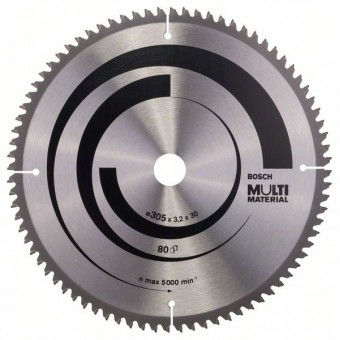 Bosch Пильный диск Multi Material 305 x 30 x 3,2 мм, 80 (2608640452)