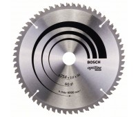 Bosch Пильный диск Optiline Wood 254 x 30 x 2,0 мм, 60 (2608640436)