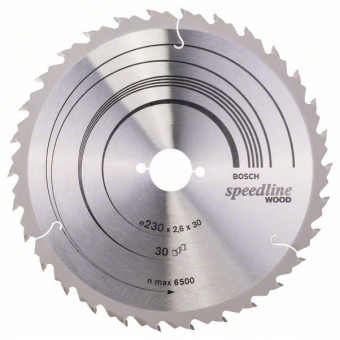 Bosch Пильный диск Speedline Wood 230 x 30 x 2,6 мм, 30 (2608640805)