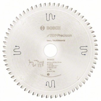 Bosch Пильный диск Top Precision Best for Multi Material 216 x 30 x 2,3 мм, 64 (2608642097)
