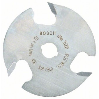 Bosch Плоская пазовая фреза 8 мм, D1 50,8 мм, L 2 мм, G 8 мм (2608629386)